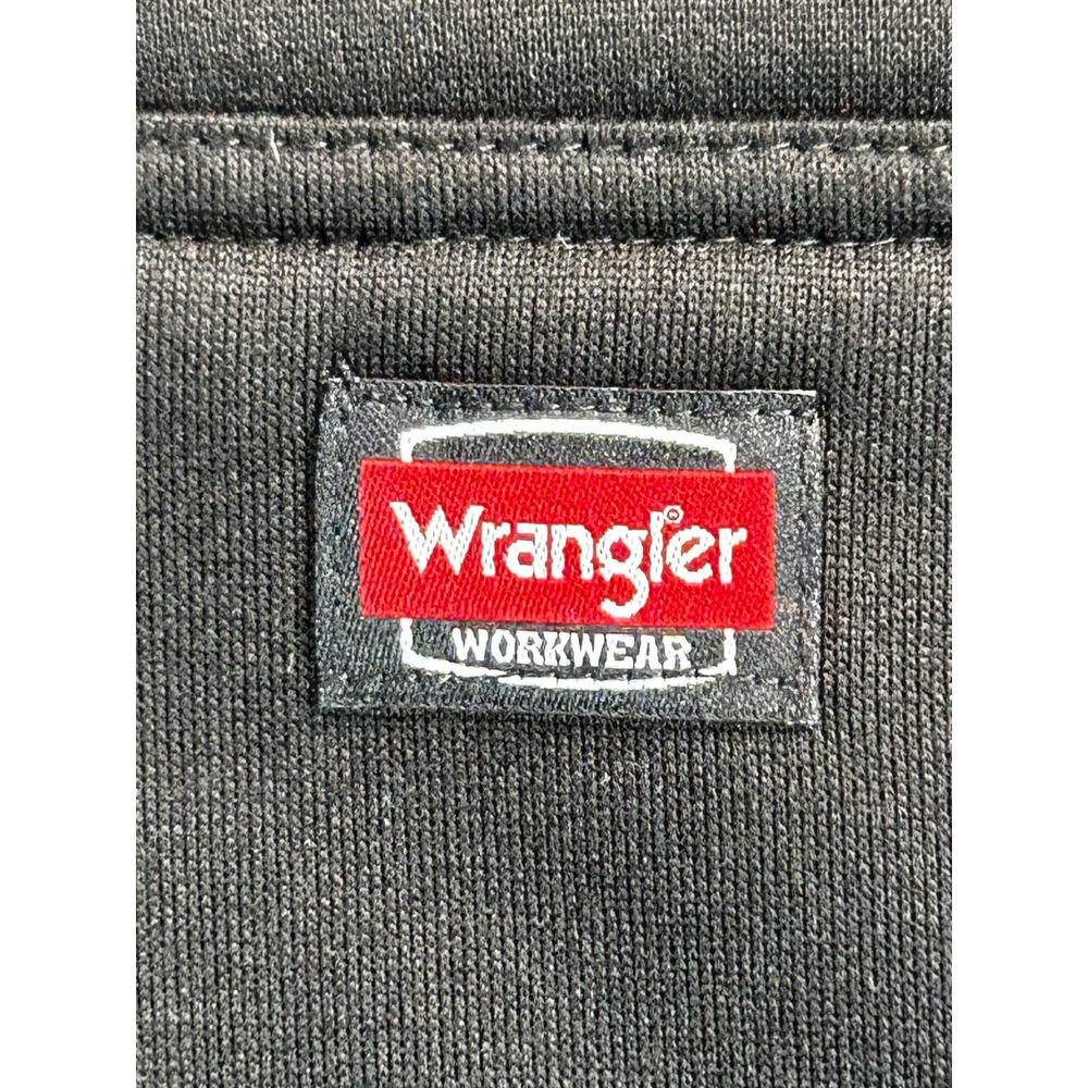 Wrangler Workwear Sherpa Lined Full Zip Hoodie Black Men's XL Heavy Duty Jacket - Picture 4 of 10